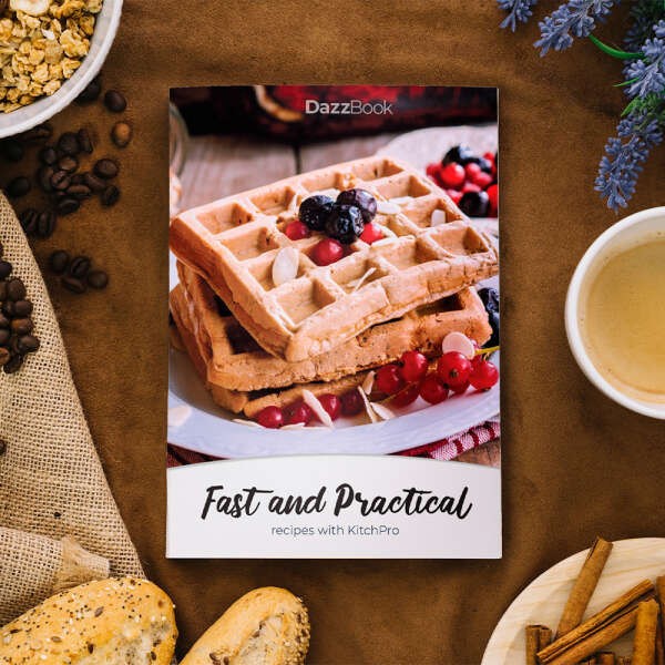 Cartea de bucate pentru &icirc;ncepător Fast and practical Book - Fast and practical (EN) Book -