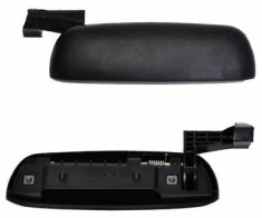 Maner usa exterior Fiat Punto 1 (176), 1993-1999, negru-texturat, 46417919; 7.784.144/46.417.919, fata/spate partea stanga foto