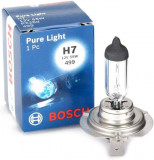 Bec Halogen H7 Bosch Pure Light PX26d, 12V, 55W