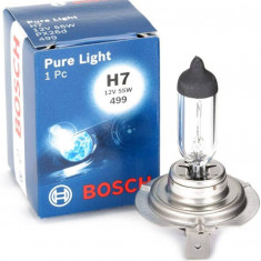Bec Halogen H7 Bosch Pure Light PX26d, 12V, 55W