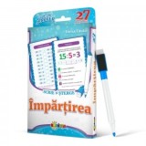 27 de cartonase. Scrie si sterge. Impartirea