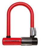 Antifurt Bicicleta U-Lock Rosu cu Cheie - Protectie Sigura