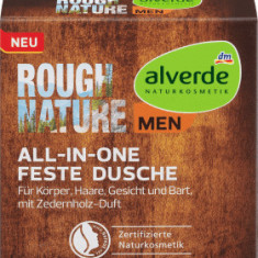 Alverde Naturkosmetik duș solid 4în1, 60 g