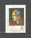 Turcia.1977 100 ani nastere M.Iqbal-poet si filozof ST.90, Nestampilat