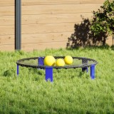 vidaXL Set plasă rotundă cu 3 mingi și pompă suplimentară, &Oslash;90x20 cm