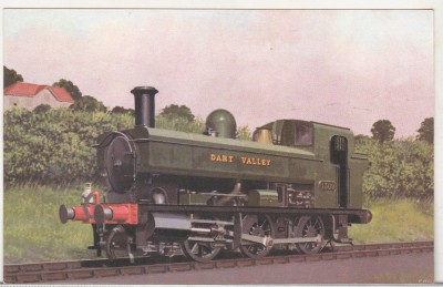 bnk cp Trenuri - 0-6-0 Pannier tank no 1369 la Buckfastleigh foto