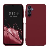 Husa Kwmobile pentru Samsung Galaxy A15 5G, Visiniu, Silicon, KWM000021MH010C, Carcasa