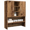 vidaXL Dulap Masina Spalat Lemn Vechi 70.5x25.5x90 cm, Mobilier Baie, Corpuri Baie, Rafturi Depozitare Rufe, Lemn Prelucrat