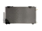 Condensator climatizare Honda STREAM, 05.2001-09.2006, motor 1.7, 93 kw benzina, cutie manuala, full aluminiu brazat, 705(665)x390(365)x16 mm, cu usc
