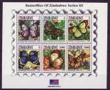 ZIMBABWE 2007 FAUNA INSECTE FLUTURI