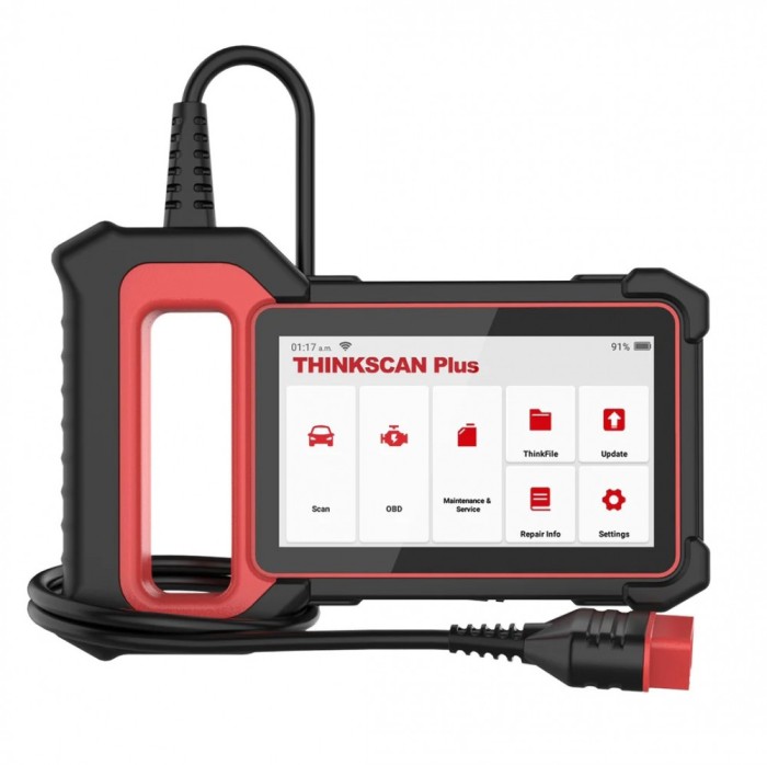 Interfata Diagnoza Tester Auto multimarca GizMondo&reg; Launch THINKSCAN PLUS S4, Diagnoza pe 5 sisteme ale masinii, + 3 functii service la alegere, din 2