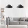 Lustra Fullhouse 204 Chandelier Neagra, Design Modern UFO, Cablu Ajustabil, E27, Max 60W, ABS + Policarbonat, Industrial/Scandinavian
