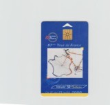 bnk card Cartele telefonice - Franta - ciclism - Tour De France 99