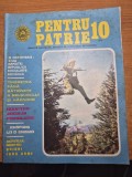 revista pentru patrie octombrie 1974 - dan iuga campion mondial,anisoara matei medalie de argint