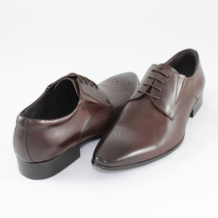 Pantofi eleganti barbati piele naturala - Saccio maro - Marimea 40