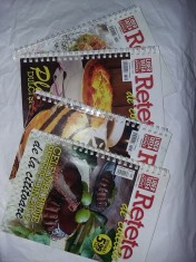 Lot 4 carti bucate,RETETE DE COLECTIE,,Libertatea pentru femei,T.GRATUIT foto