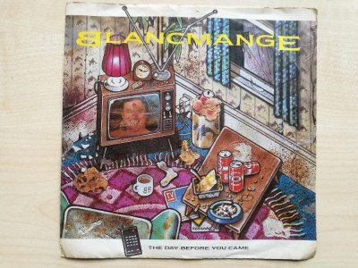 Blancmange &amp;ndash; The Day Before You Came (London Records, 882 006-7)(Olanda, 1984) foto