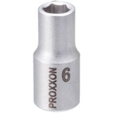 Proxxon 23714 - Capat cheie tubulara cu profil hexagonal interior 6 laturi 6 mm 1/4 inch