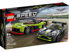 LEGO SPEED CHAMPIONS ASTON MARTIN VALKYRIE AMR PRO SI ASTON MARTIN VANTAGE GT3 76910 foto