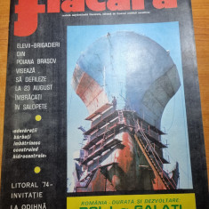 flacara 20 iulie 1974-art . gorj si galati,poiana brasov,craiova,dobrin,litoral