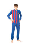 FC Barcelona pijamale de bărbați Azul - M