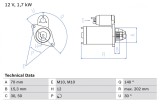 BOSCH 0 986 025 940 starter