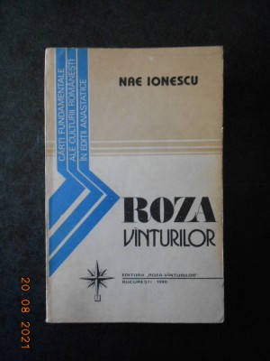 NAE IONESCU - ROZA VANTURILOR (1990, reeditarea editiei din 1937) foto