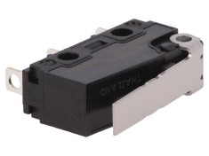 Microintrerupator SNAP ACTION cu maneta 3A 250VAC/30VDC foto