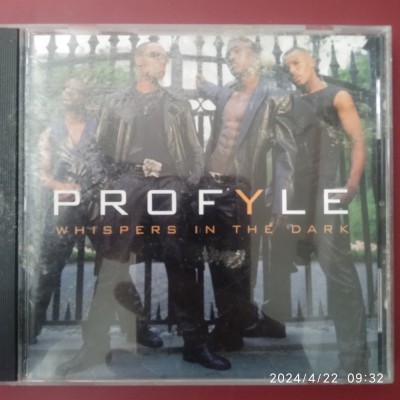 -Y- CD ORIGINAL PROFYLE WHISPERS IN THE DARK ( EX++ ) Hip- Hop , Funk , soul foto