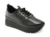 Pantofi GRYXX negri, 210244, din piele naturala lacuita
