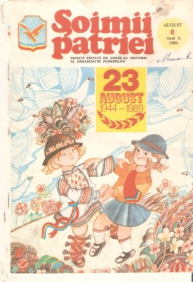 Revista Soimii Patriei nr.8-1989 foto