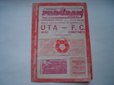Program UTA Arad - F.C. Constanta, 26 septembrie 1981-1982