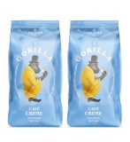 Cumpara ieftin Cafea boabe Joerges Gorilla Caf&eacute; Cream, 2 x 1 kg, cremă fină, gust echilibrat, ideală pentru espresso și cafea lungă