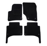 Set covorase auto mocheta velur Vw Touareg (7l) 10.2002-12.2006, Touareg (7l2) 01.2007-04.2010, negru