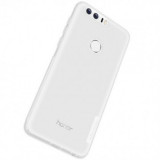 Capac Baterie Alba cu geam camera geam blitz si senzor amprenta, Huawei Honor 8 , Swap