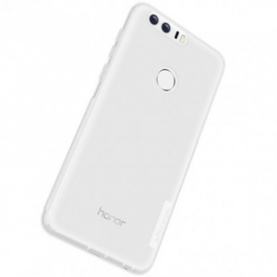 Capac Baterie Alba cu geam camera geam blitz si senzor amprenta, Huawei Honor 8 , Swap foto