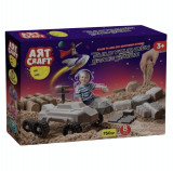 Set Nisip Kinetic, Art Craft, Art Sand, Construieste propria Statie Spatiala