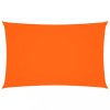 Parasolar portocaliu 2,5x5 m tesatura oxford dreptunghiular