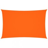 Cumpara ieftin Parasolar portocaliu 2,5x5 m tesatura oxford dreptunghiular
