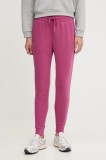 Under Armour pantaloni de trening culoarea violet, uni, 1379438