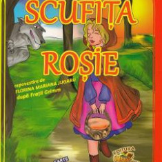 Scufita Rosie. Carte de colorat