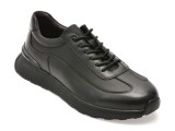 Pantofi sport EPICA negri, 312A, din piele naturala