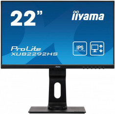 Monitor Iiyama ProLite XUB2292HS 21.5 inch 4ms Black foto