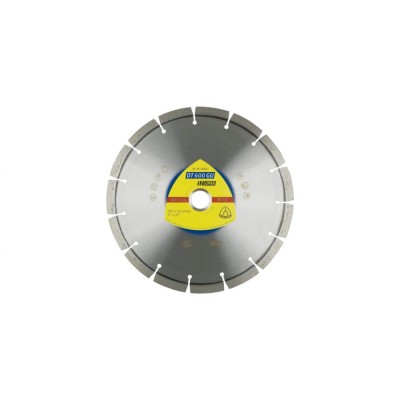 DT 600 GU disc diamantat de debitare, 115 x 2,4 x 22,23 mm 8 Segmente 33 x 2,4 x 10 mm, segment standard, Klingspor 336614 foto