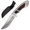 Cutit de vanatoare militar Finka Foxter, 22 cm, otel si lemn, husa inclusa