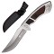Cutit de vanatoare militar Finka Foxter, 22 cm, otel si lemn, husa inclusa