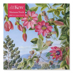 Adult Jigsaw Puzzle Kew: Marianne North: View in the Brisbane Botanic Garden (500 Pieces): 500-Piece Jigsaw Puzzles