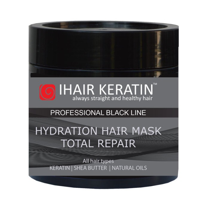 Masca hidratanta Total Repail Black Line Ihair Keratin 500ml