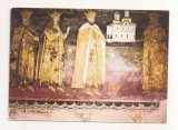 RF186 - Carte Postala -Targoviste, Curtea Domneasca. Tabloul votiv din ctitoria lui Petru Cercel, necirculata