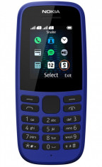 Nokia 105 (2019) Dual Sim Blue foto